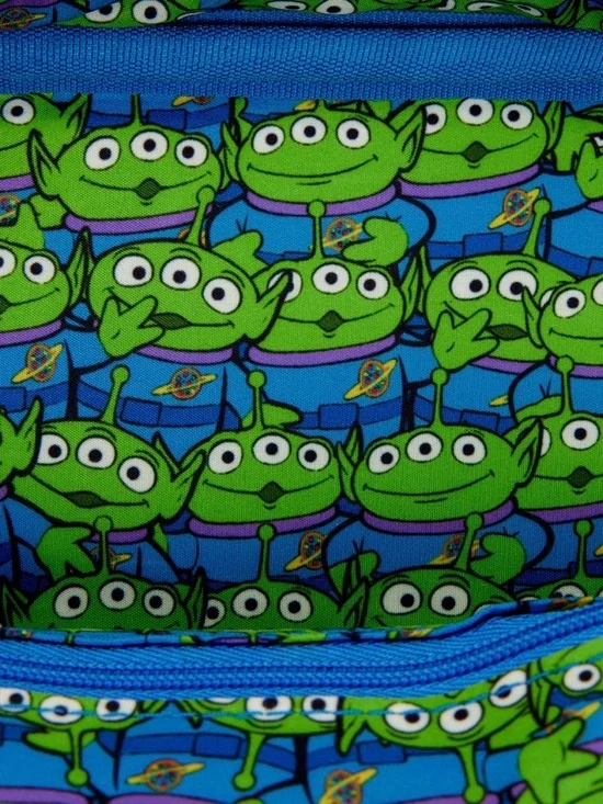 NWT Loungefly Toy Story 30th Anniversary Aliens Crossbuddies Crossbody Bag - Picture 8 of 16